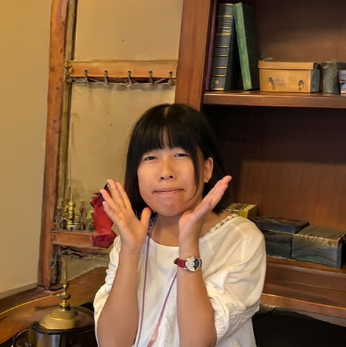 磯崎千帆さん｜ぐるんとびー ケアプランセンター での様子