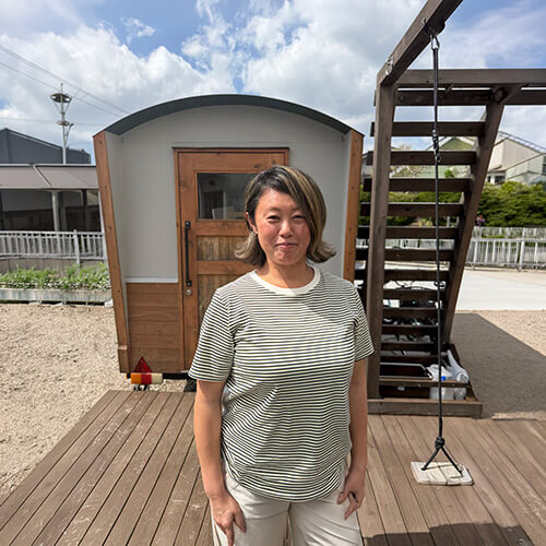 細田亜矢さん｜ぐるんとびー 定期巡回・随時対応型訪問介護看護 での様子
